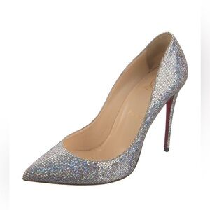 Christian Louboutin Glitter Accents Pumps